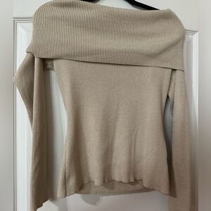 Tan winter sweater